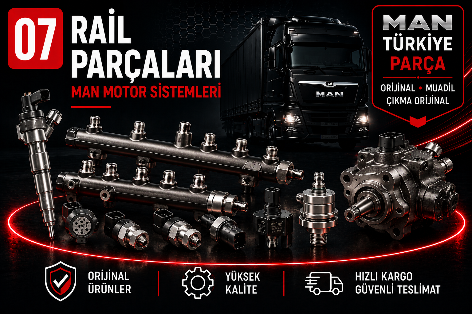 Rail Parçaları